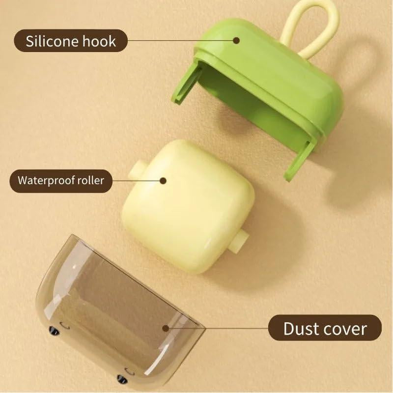 Mini Lint Roller - Reusable Portable Washable Square Sticky Lint Roller Pet Hair Remover Clothes Cleaning Tools Travel Size Dustproof Roller Ball