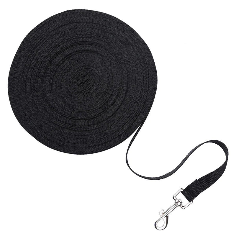 Long Dog Training Leash for Obedience and Recall - Available in 6, 15, 23, 33, 50, and 100 Feet