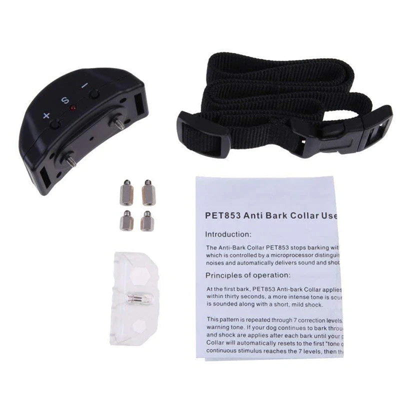 Automatic Anti-Bark Control Collar for Dogs - Suitable for Large, Medium, and Small Breeds