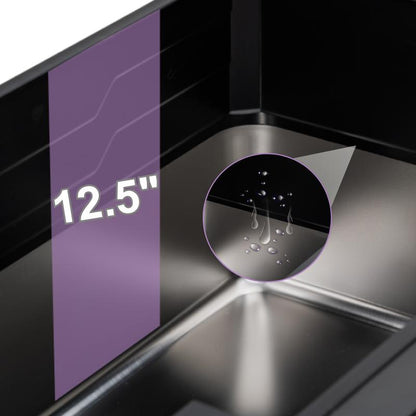 XXL Stainless Steel Cat Litter Box with High Side, Leak-Proof Design, Great for Big Cats & Multi-Cat Family