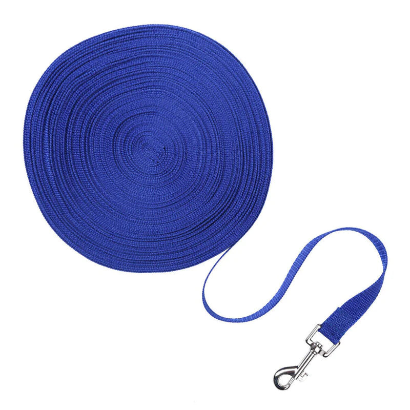Long Dog Training Leash for Obedience and Recall - Available in 6, 15, 23, 33, 50, and 100 Feet