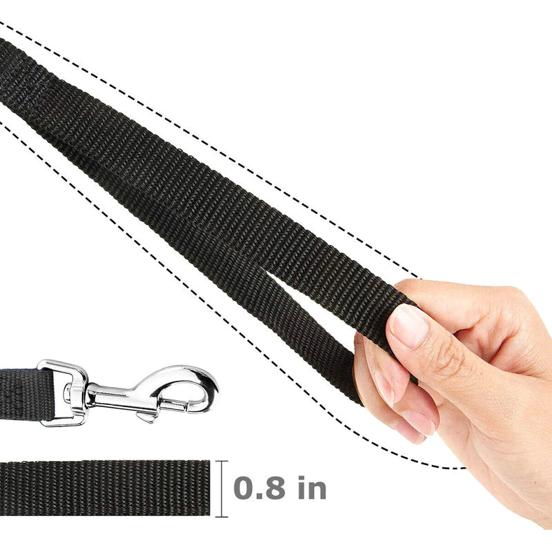 Long Dog Training Leash for Obedience and Recall - Available in 6, 15, 23, 33, 50, and 100 Feet