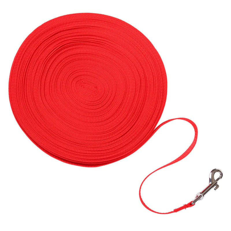 Long Dog Training Leash for Obedience and Recall - Available in 6, 15, 23, 33, 50, and 100 Feet